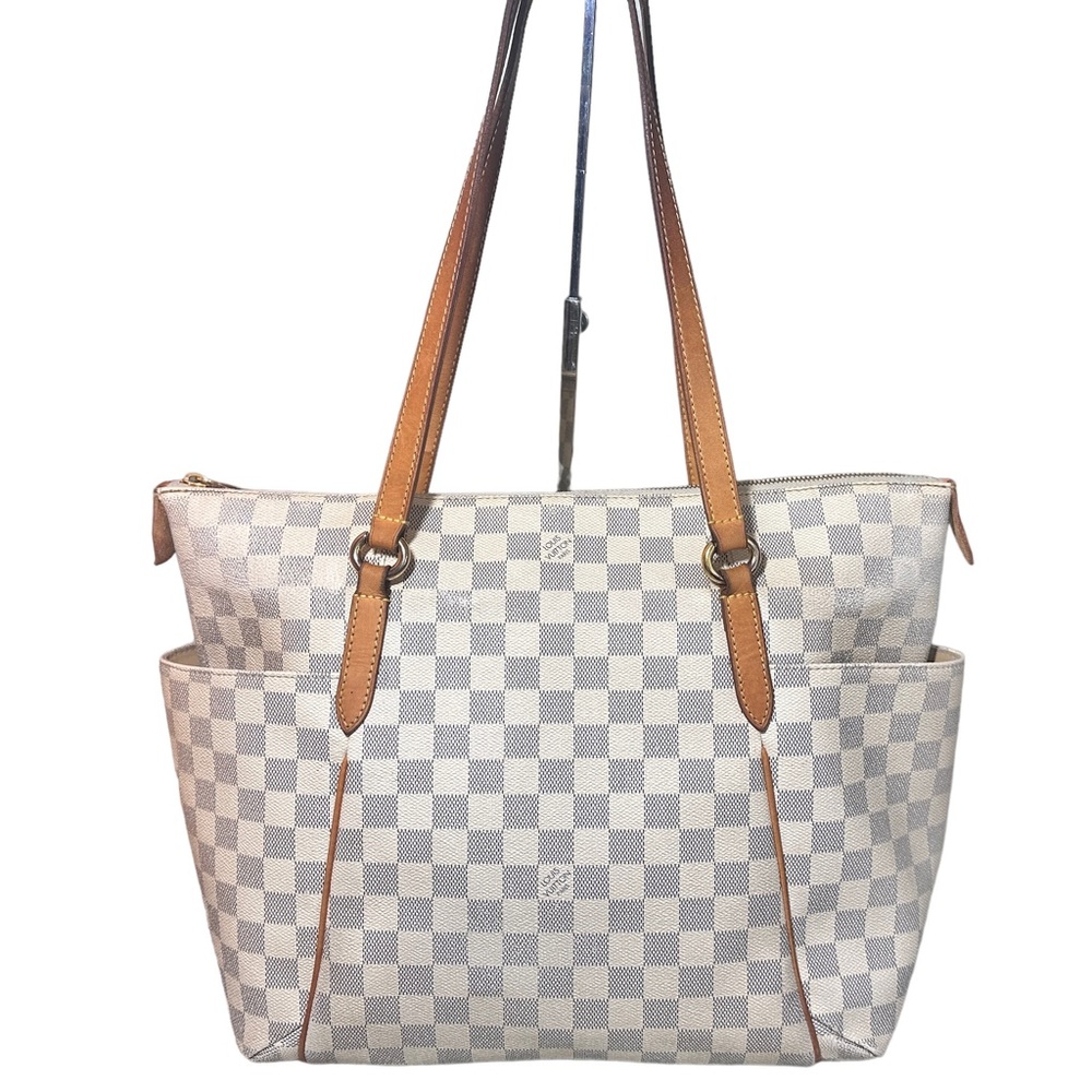 Louis Vuitton Totally mm Azur Zip Top Tote - Picture 2 of 13